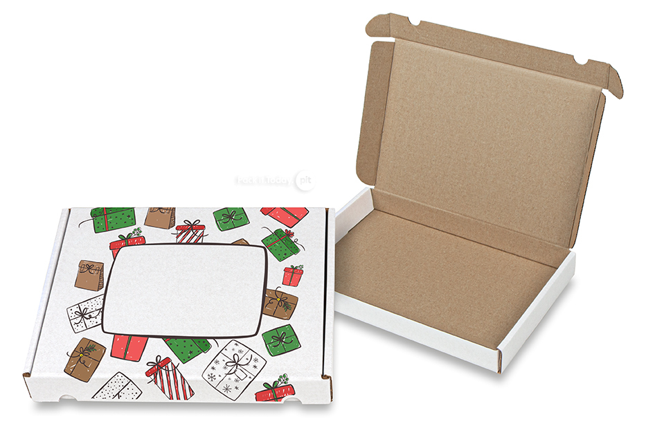 Brevpack med julmotiv - Gåvor - 230 x 160 x 26 mm
