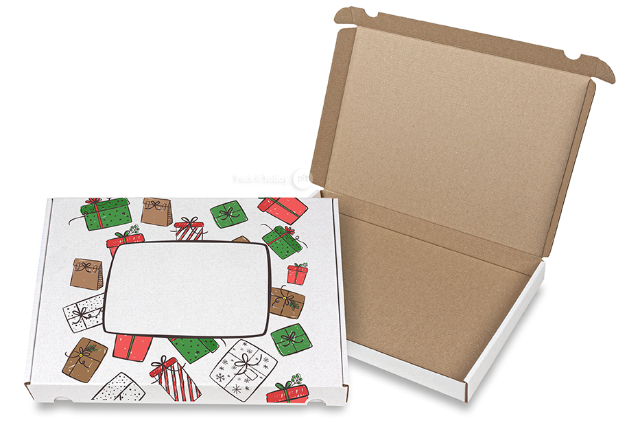 Brevpack med julmotiv - Gåvor - 310 x 220 x 26 mm